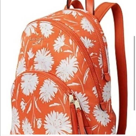 HP ππ NWT Kate Spade Karissa Wild Blossom Backpack - Picture 4 of 10